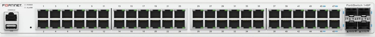 Fortinet FS-148F Netzwerk-Switch L2 Gigabit Ethernet (10/100/1000) 1U Weiß (FS-148F)