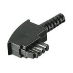 Wentronic Goobay TAE-F-Stecker mit Knickschutz (50247)