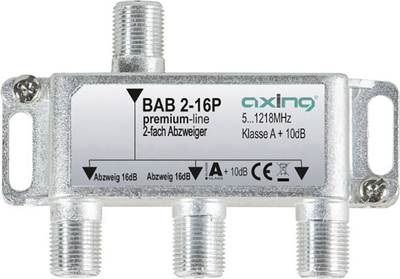 Axing BAB 2-16P Kabelsplitter Grau (BAB 2-16P)