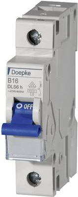 DOEPKE LS-Schalter B10A DLS-6H-B10-1-6-KA 6kA 1-polig 230V B-Charakteristik DLS-6H-B10-1-6-KA (09914021)