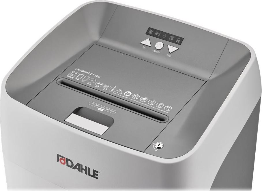 Dahle ShredMATIC 35314 Aktenvernichter Mikrogeschnitten 4 x 15 mm 40 l 60 dB Weiß