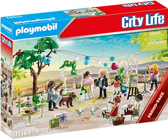 Playmobil City Life Hochzeitsfeier. Empfohlenes Alter in Jahren (mind.): 4 Jahr(e), Produktfarbe: Mehrfarbig (71365)