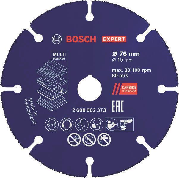 Bosch EXPERT Multi Material 2608902373 Carbide-Trennscheibe 76 x 10mm 1 (2608902373)