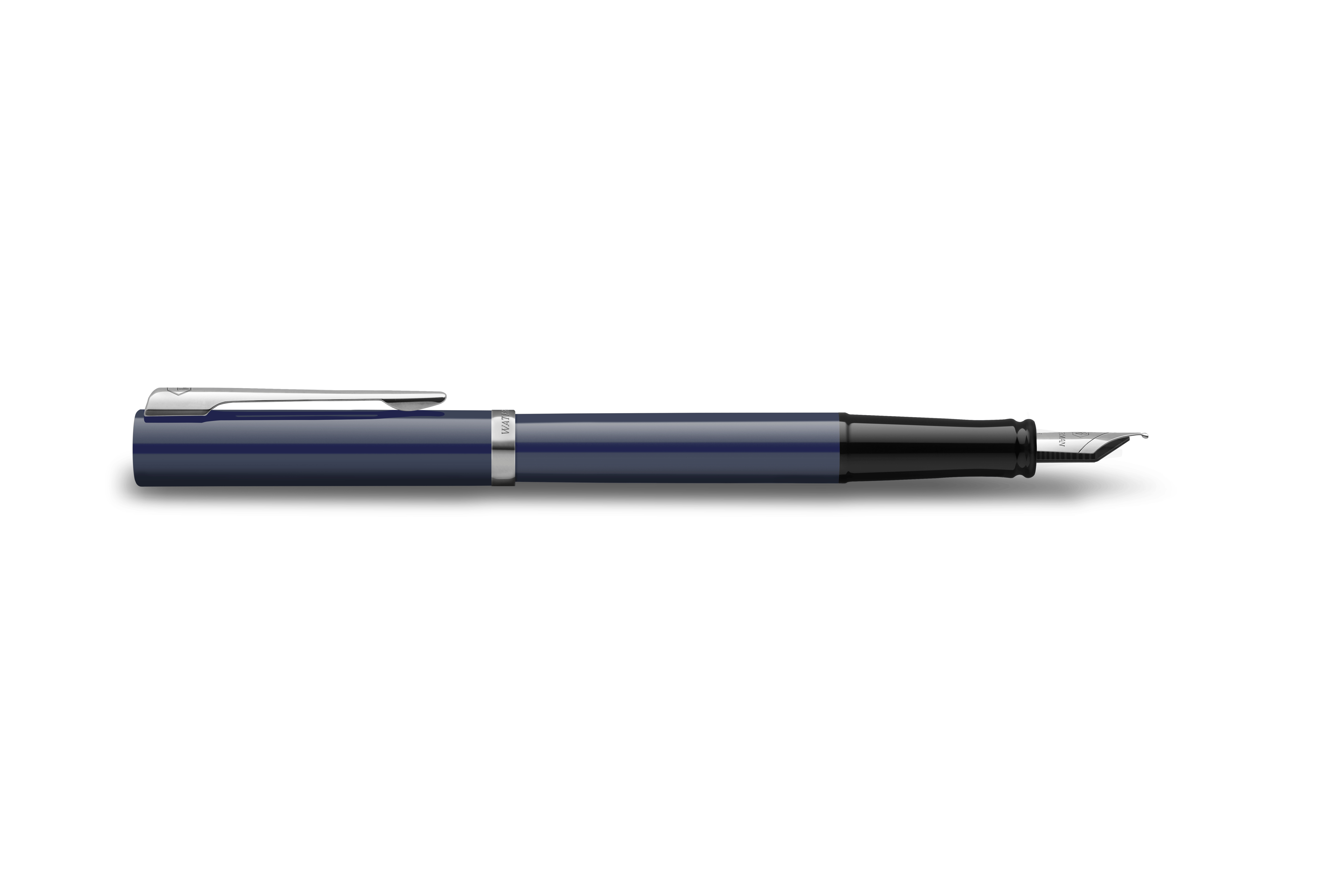 WATERMAN Impression Füllfederhalter blauer Lack CT F Blau