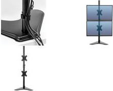 Fellowes Professional Series Free-standing Dual Stacking Monitor Arm