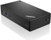 Lenovo ThinkPad USB 3.0 Ultra Verkabelt USB 3.2 Gen 1 (3.1 Gen 1) Type-A Schwarz (40A80045DK)