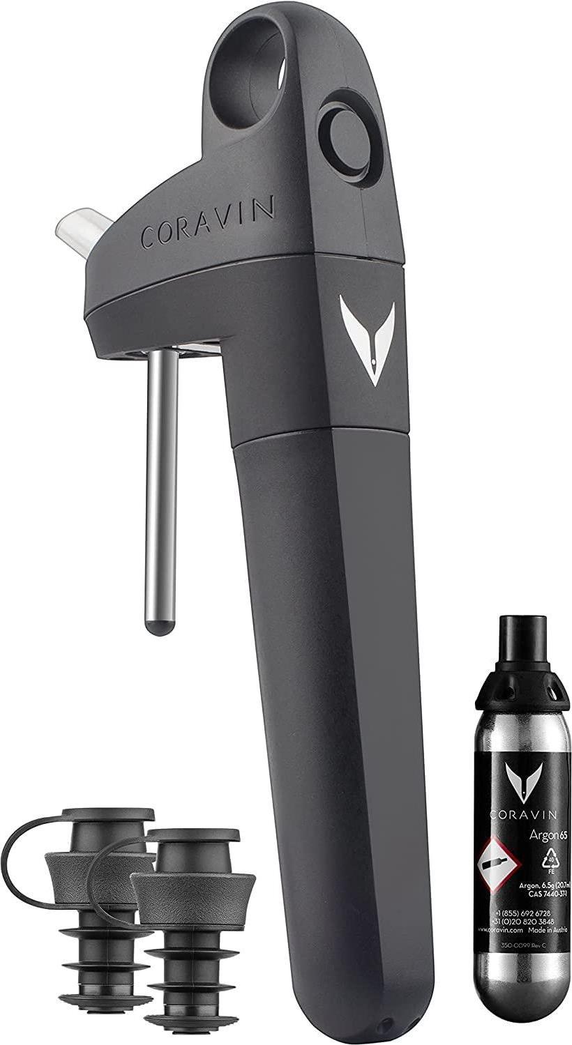 Coravin Weinsystem Pivot Scharz 4 Stück (4631003)