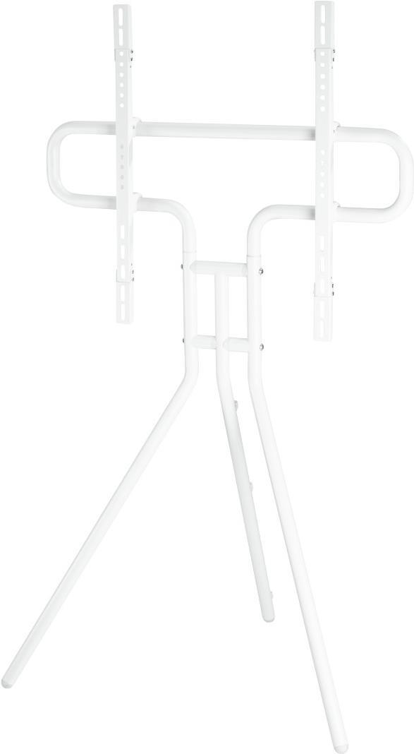Hama Easel Design - Aufstellung für TV - Metall - weiß - Bildschirmgröße: 94-191 cm (37-75) - Bodenaufstellung (00118093)