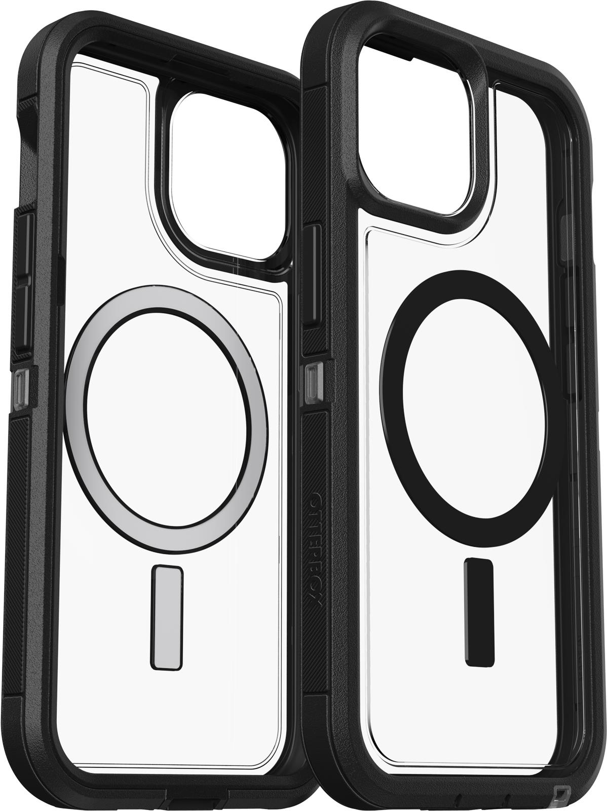 OtterBox Defender XT Hülle für iPhone15/14 transparent schwarz Pro 