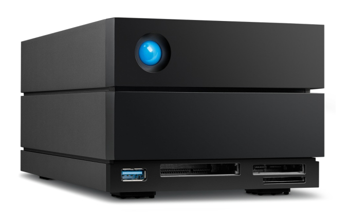 LaCie 2big Dock v2 48 TB Festplatten-Array Thunderbolt Schwarz