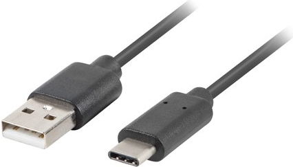 Lanberg CA-USBO-31CU-0018-BK USB Kabel 1,8 m USB 3.2 Gen 1 (3.1 Gen 1) USB C USB A Schwarz (CA-USBO-31CU-0018-BK)