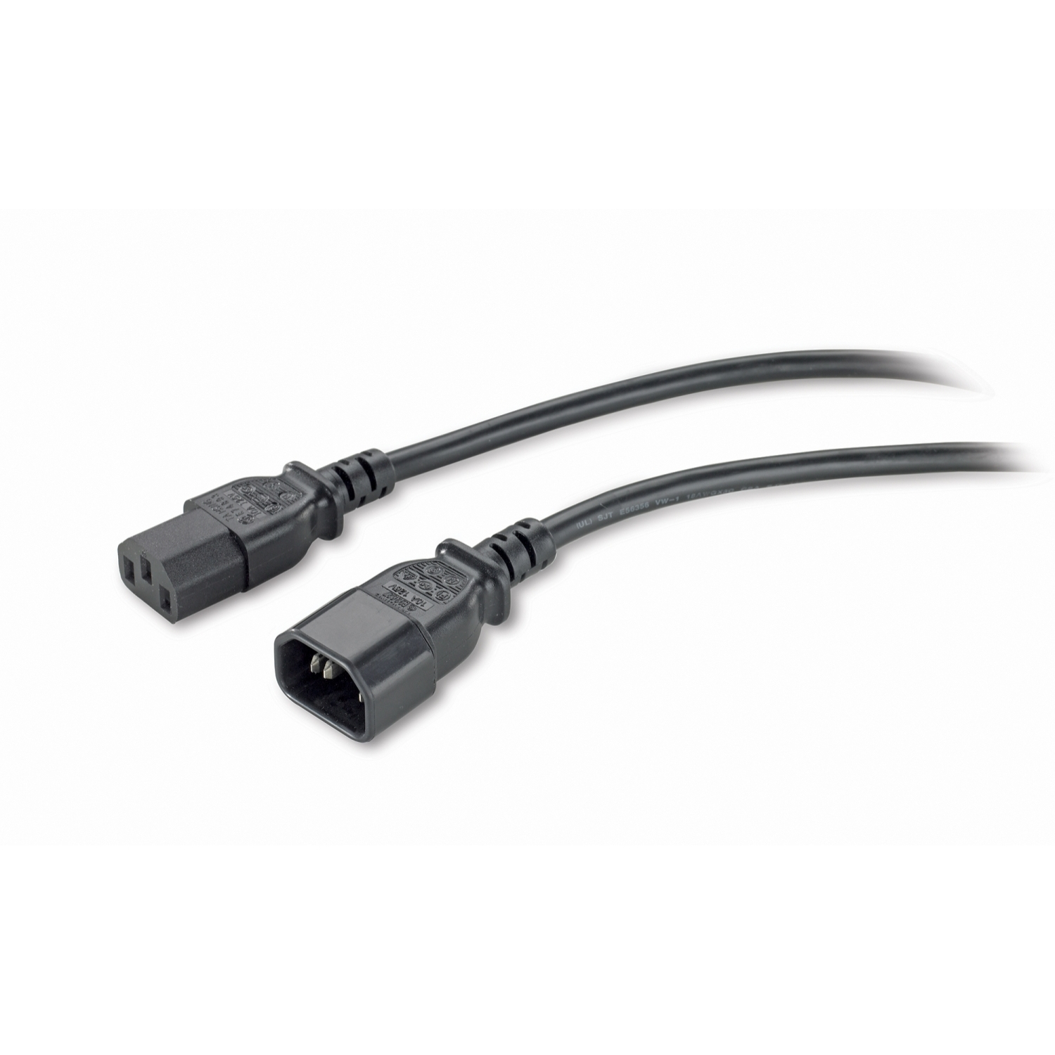 APC AP9890 Stromkabel IEC 60320 C13 auf C14 0,61 m Schwarz