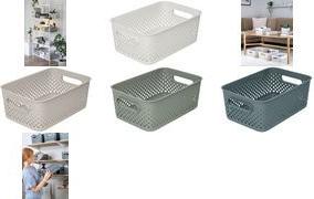 smartstore Aufbewahrungskorb Essence M, vintage sage Fassungsvermögen: 5,5 Liter, modernes Design, - 1 Stück (3003714)