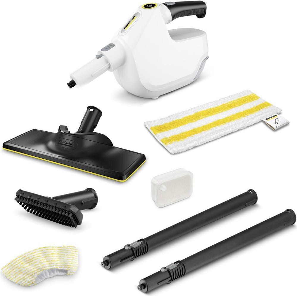 Kärcher SC 1 Multi & Up Tragbarer Dampfreiniger 0,2 l 1300 W Schwarz/Gelb (geöffnet)