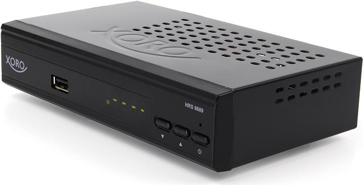 Xoro HRS 8689 DVB-S/S2 Receiver, schwarz (SAT100623)