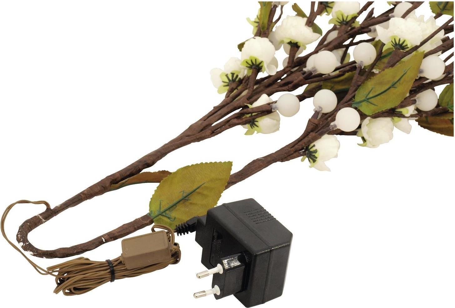 EUROPALMS Kamelien-Bogen, mit LEDs, weiß, 50cm (83330310)