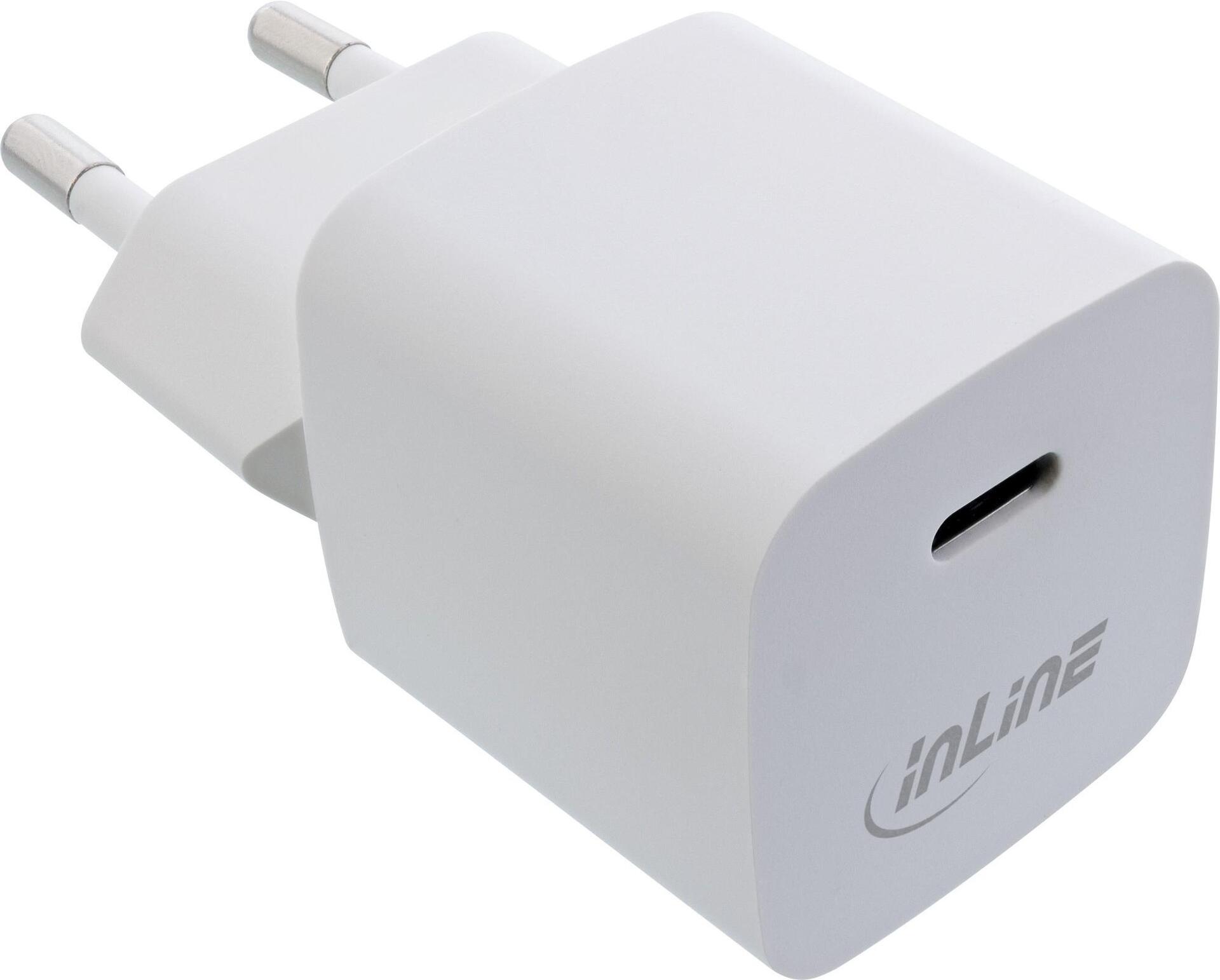 InLine USB Netzteil Ladegerät Single USB-C (31501C)