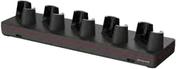 HONEYWELL 5 Bay charging base w/EU power code. For recharging up to 5pcs of CT70 with or without boot. Kit includes 5 bay charging base, cup with insert adapter, power supply and EU power cord. Remove the Insert adapter to charge CT70 w/boot. (CT70-5CB-UVX-2)