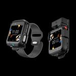 Zebra WS301 Wearable Solution, Wrist Mount, Front- & Seitenkamera, 4GB/64GB, austauschbarer Akku, Android Tragbarer mobiler Computer, 13-MP-Top-Kamera + 5-MP-Frontkamera (120° Sichtfeld), 2' AMOLED-Touchdisplay (460×460), Interactive Sensor Technology, Handgelenk-Montage mit 26-mm-Standardarmband-Kompatibilität, Vibrationsfeedback, Bluetooth 5.3, Wi-Fi 6, NFC (Tap-to-Pair), USB-C (USB 3.1), RAM: 4 GB, Flash: 64 GB, Qualcomm QC2290, Android, wechselbarer 750-mAh-PowerPrecision+-Akku, robustes Design, Schutzklasse IP65 (WS3012-0W304E51EA6)