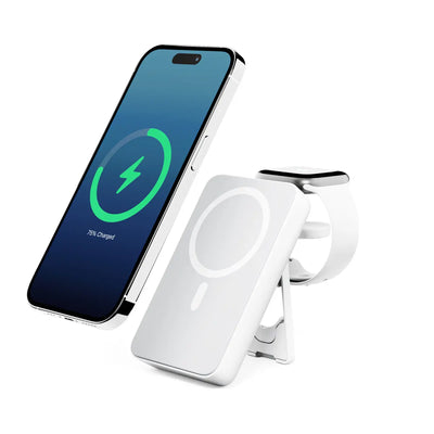 ALOGIC Lift 4-in-1 Powerbank 10000 mAh 18 W MagSafe-kompatibel Weiß