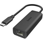Hama Netzwerk-Adapter, USB-C-Stecker - LAN/Ethernet-Buchse, 2,5 Gigabit Ethernet (00200360)