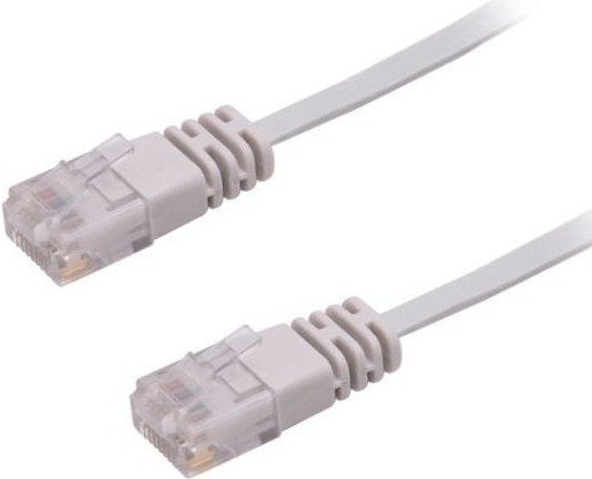 Microconnect V-UTP610-FLAT Netzwerkkabel 10 m Cat6 U/UTP (UTP) Grau (V-UTP610-FLAT)