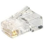Equip Steckverbinder RJ45 für Rundkabel Cat.5e+Cat. (100Stück) (121140)