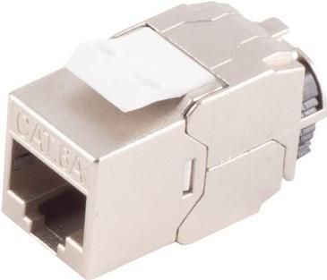 S/CONN maximum connectivity Netzwerk Adapter-Keystone cat.6a, STP, ReFix, werkzeuglos (08-10032)
