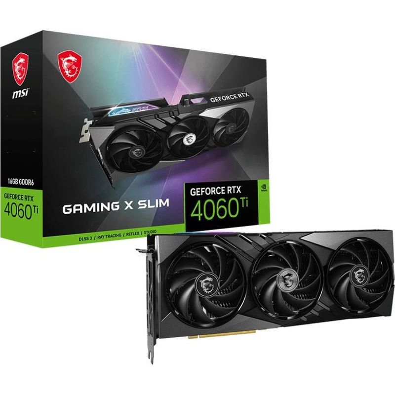 MSI GeForce RTX 4060 Ti GAMING X SLIM 16G Grafikkarte V517-002R