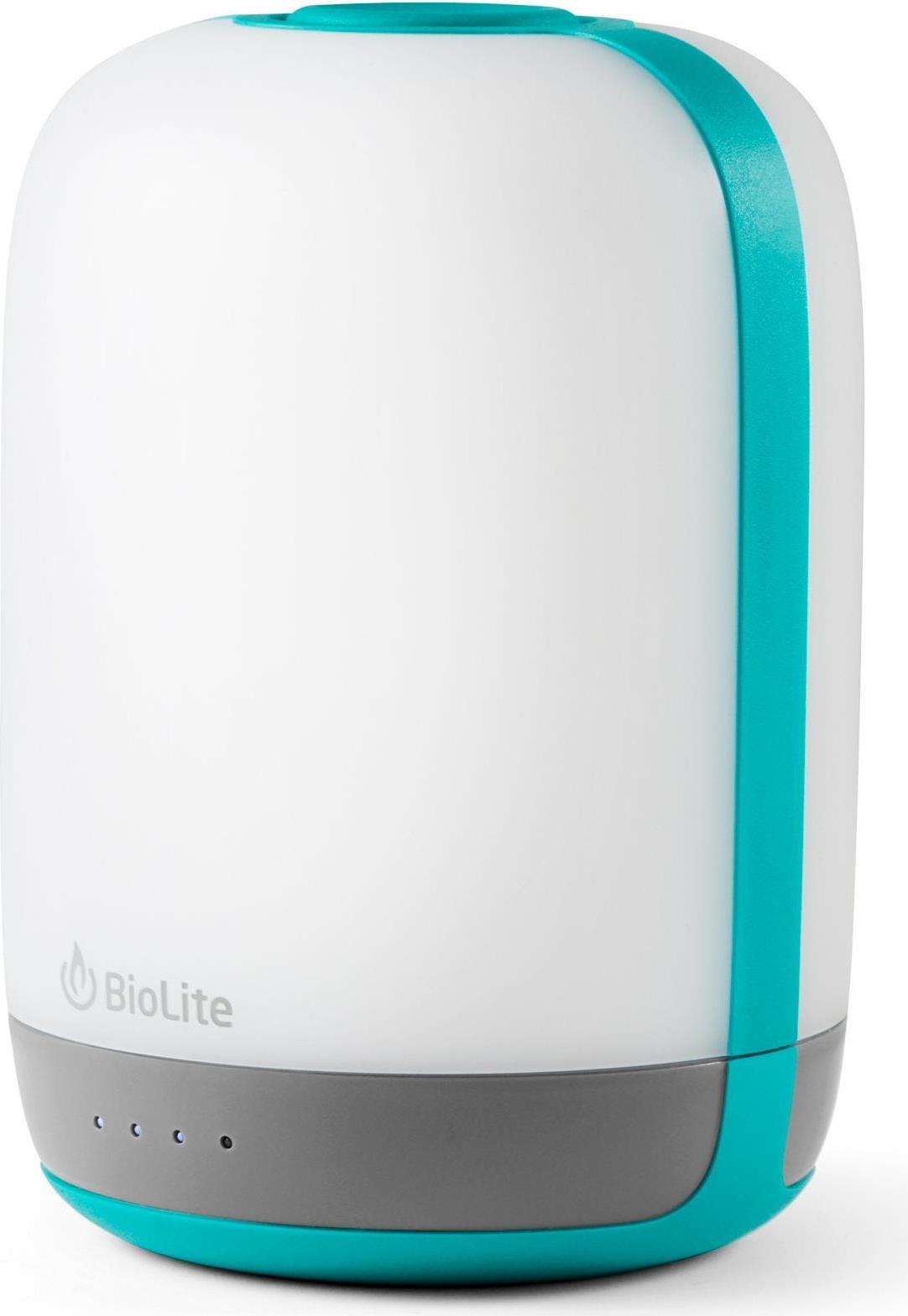 BioLite AlpenGlow 500 batteriebetriebene Campingleuchte USB-Anschluss RGB-Licht (LNB0100) (geöffnet)