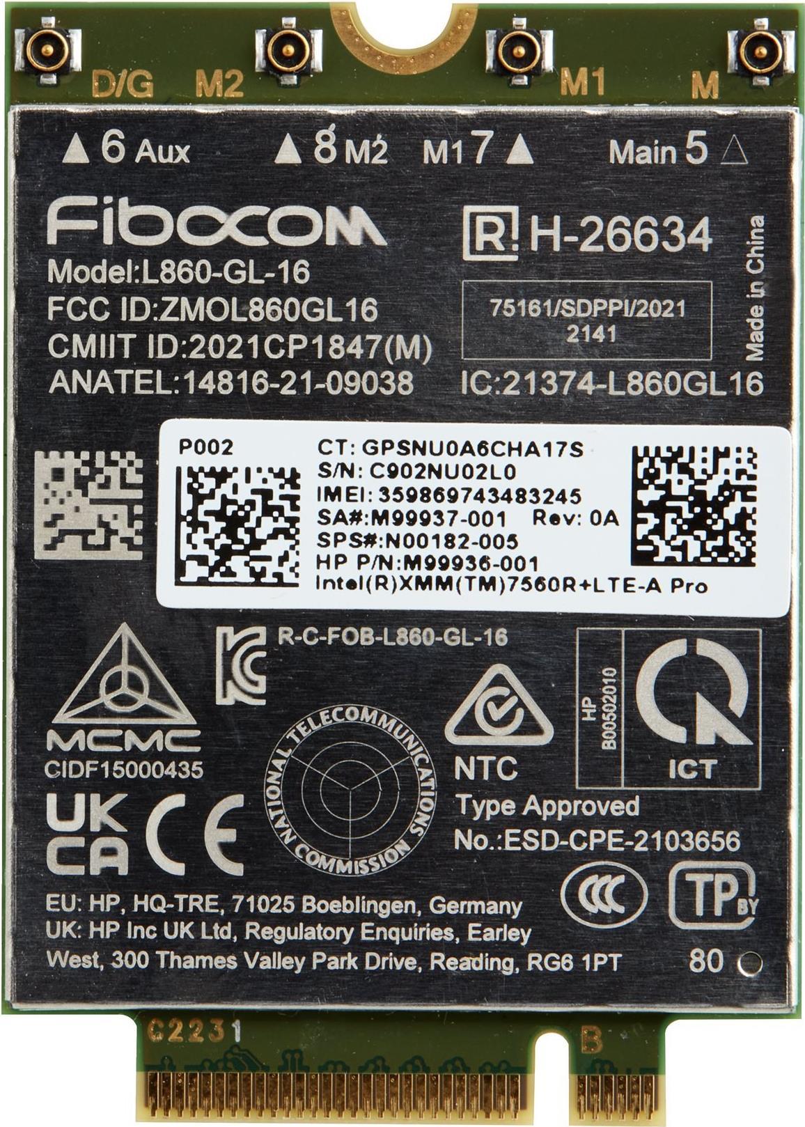 HP Drahtloses Mobilfunkmodem (AM5R3AA)