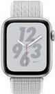 Apple Watch S4 Nike+ Alu 40mm Cellular Silber (Sport Loop summit Weiß) (MTXF2FD/A)