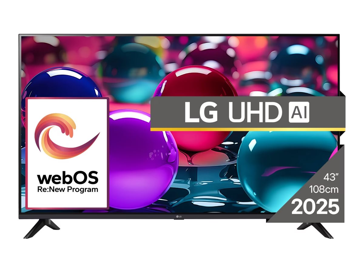 LG UA73 Series 43UA73003LA 43" 4K UHD LED TV Schwarz