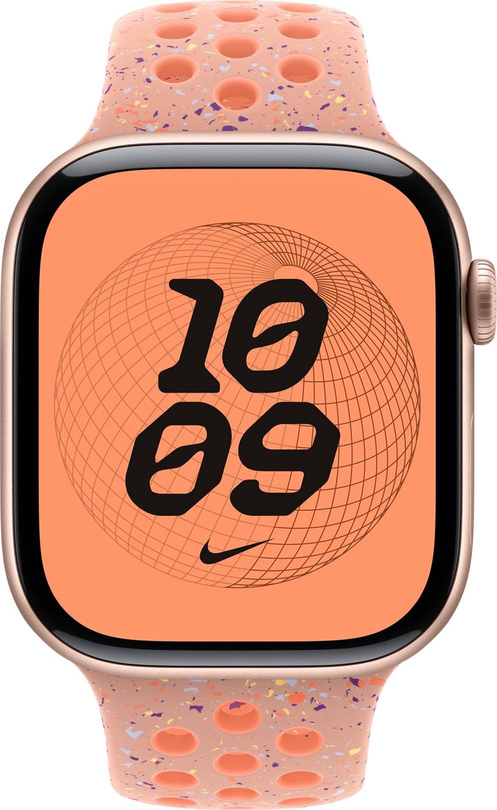 Apple 46mm Alpenglow Pink Nike Sport Band - S/M (MGC64ZM/A)