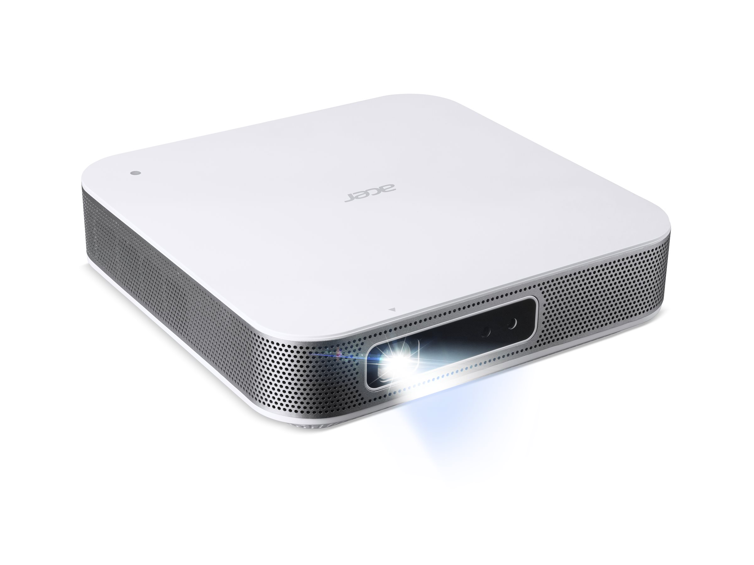 Acer PD1520s DLP-Projektor LED Tragbar 1200 ANSI-Lumen Full HD Silber
