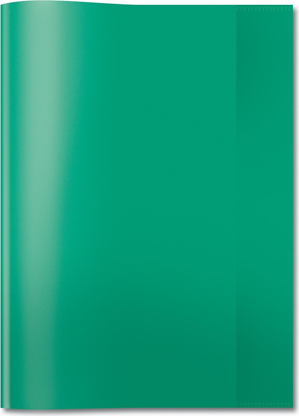 HERMA Heftschoner PP A4 transparent/dunkelgrün - Grün - Polypropylen (PP) - Mann/Frau - 210 mm - 297