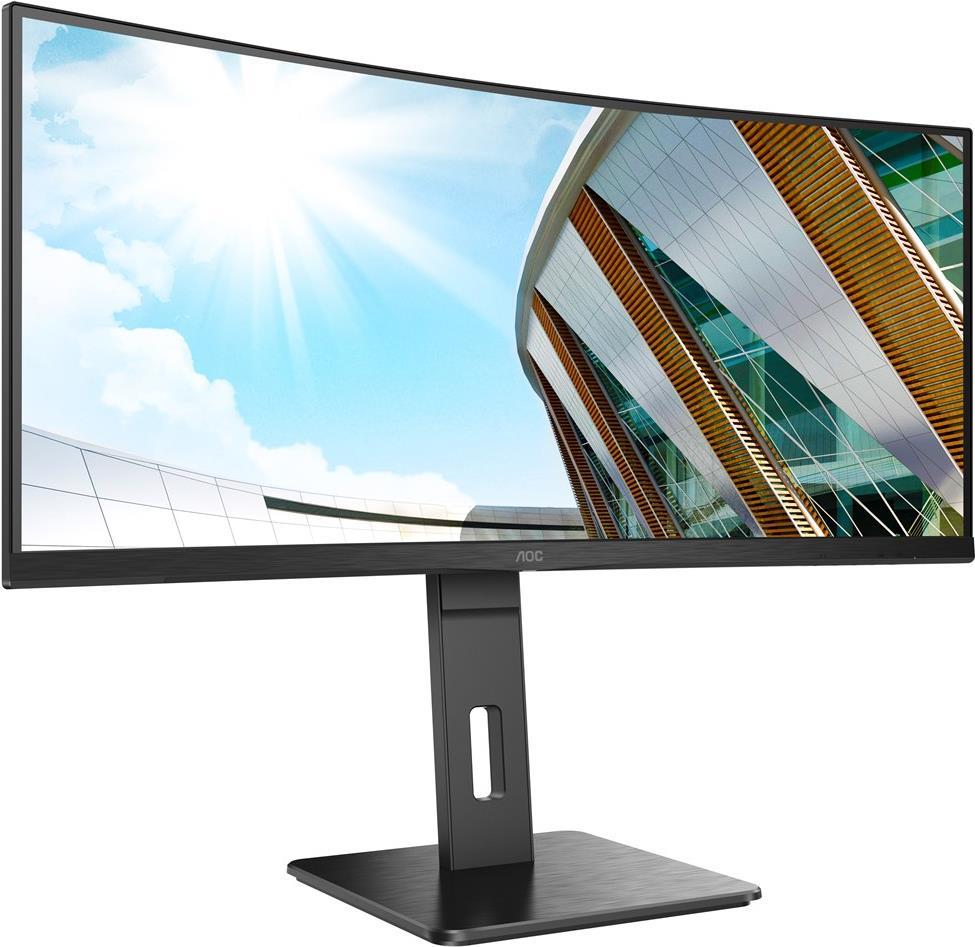 Image of AOC CU34P2C Computerbildschirm 86,4 cm (34 ) 3440 x 1440 Pixel UltraWide Quad HD LED Schwarz (CU34P2C)