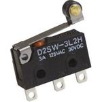 Omron D2SW-3L2H Mikroschalter 125 V/AC 3 A 1 x Ein/(Ein) 1 St. Bag