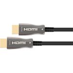 AOC Hybrid Ultra-High-Speed HDMI 2.1 Kabel, 8K @60Hz / 4K @120Hz, 48 GBit/s, schwarz, 20m, PYTHON (AOC-H21020)