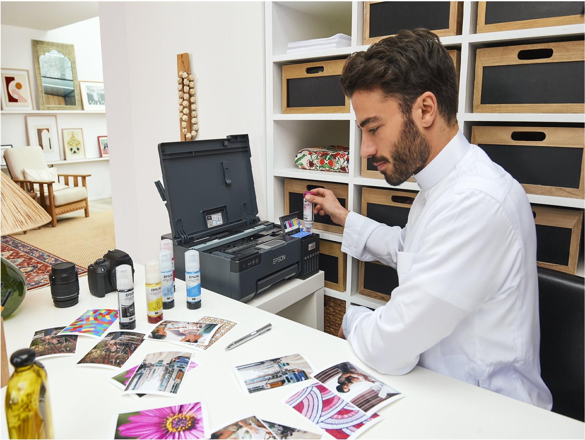 Epson EcoTank L8050 Fotodrucker Tintenstrahl 5760 x 1440 dpi WLAN Schwarz
