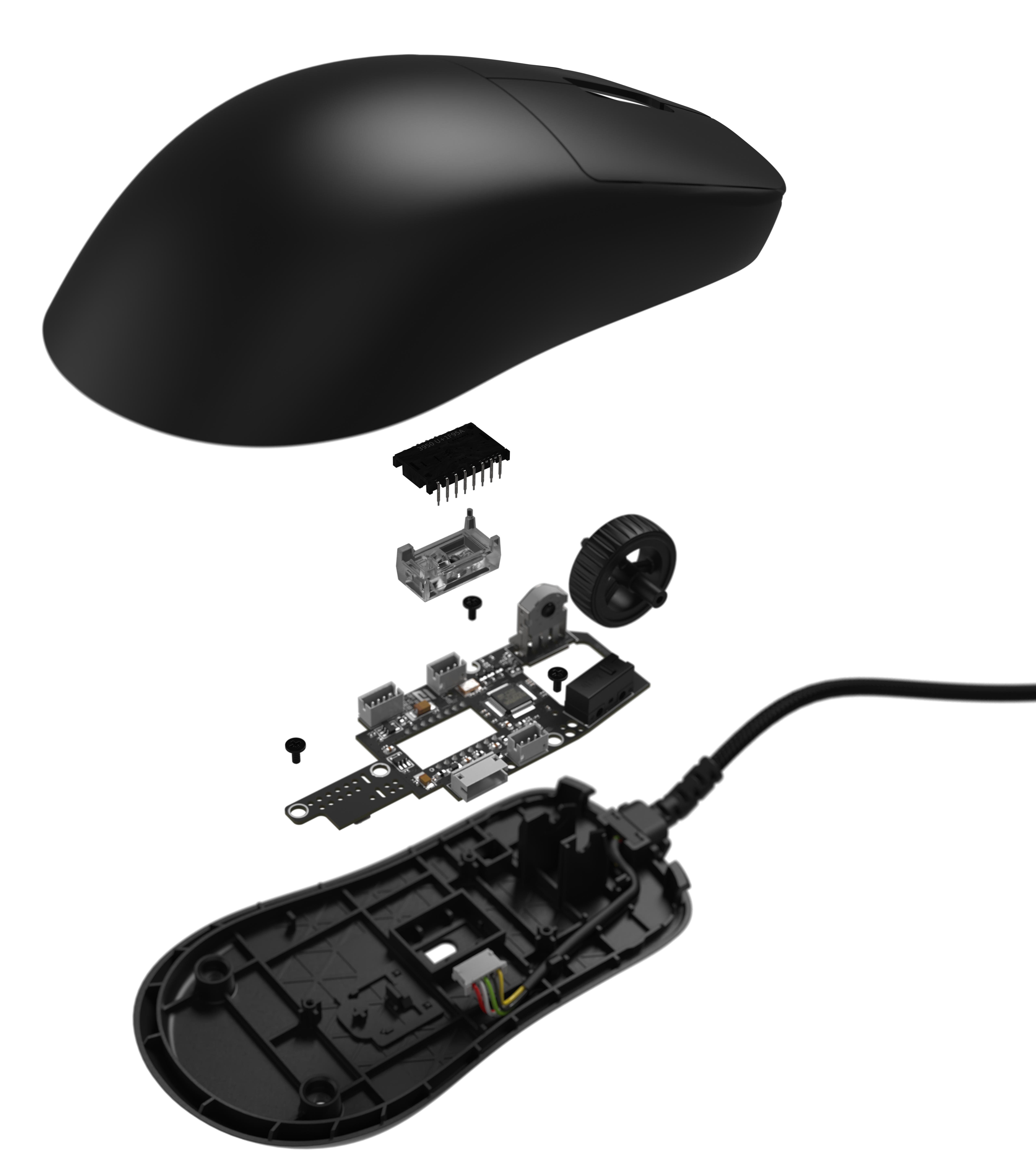 Endgame Gear OP1 8K V2 Gaming-Maus kabelgebunden 8.000 Hz 30.000 DPI 6 Tasten Schwarz