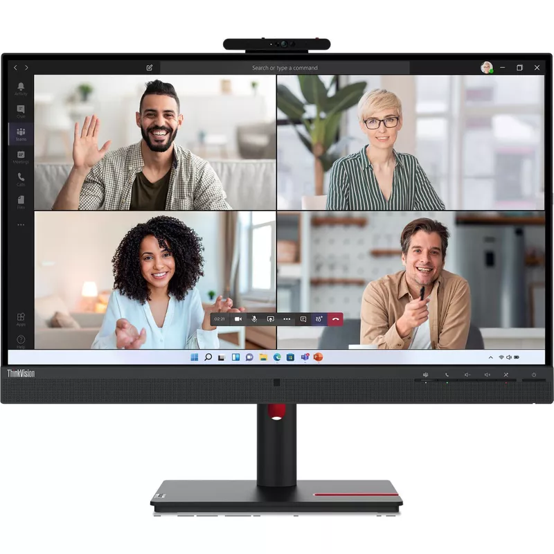 Lenovo ThinkVision T27hv-30 68,6 cm (27 Zoll) 2560 x 1440 Pixel Quad HD LED Schwarz [Energieklasse F] (63D6UAT3EU) (B-Ware)