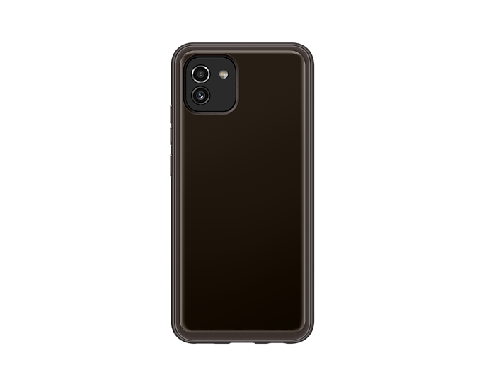 Samsung EF-QA036TBEGEU Handy-Schutzhülle 16,5 cm (6.5" ) Cover Schwarz (EF-QA036TBEGEU)