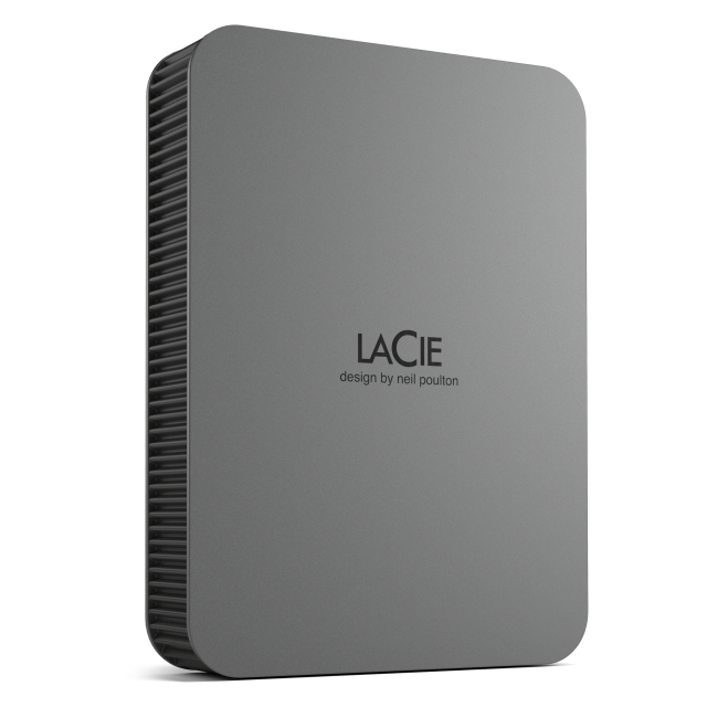 LaCie Mobile Drive Secure 5 TB 2,5" Space Gray