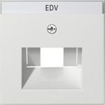 GIRA 2 Weiß Schalterplatte & Steckdosenabdeckung (028403)