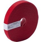 Patchsee Klettband Eco-Scratch, Breite 19 mm, Länge 10,0 m, rot Preisgünstiges Klettband auf der Rolle zum schonenden Befestigen von Kabeln (ECO-SR-10)