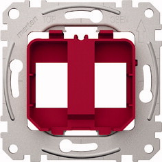 Merten MEG4566-0006 Wandplatte/Schalterabdeckung Rot (MEG4566-0006)