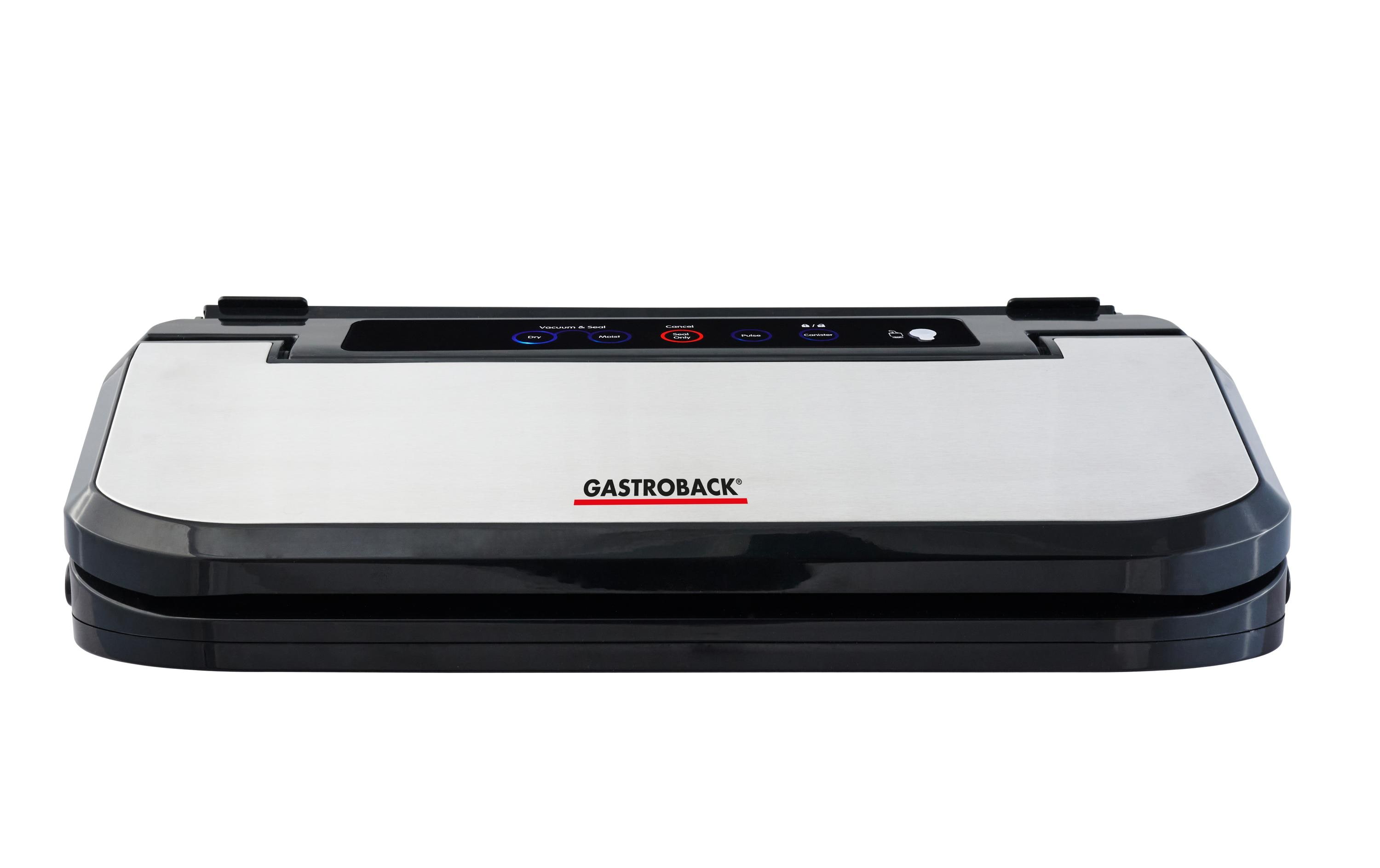 Gastroback Design Basic Vakuumierer Schwarz