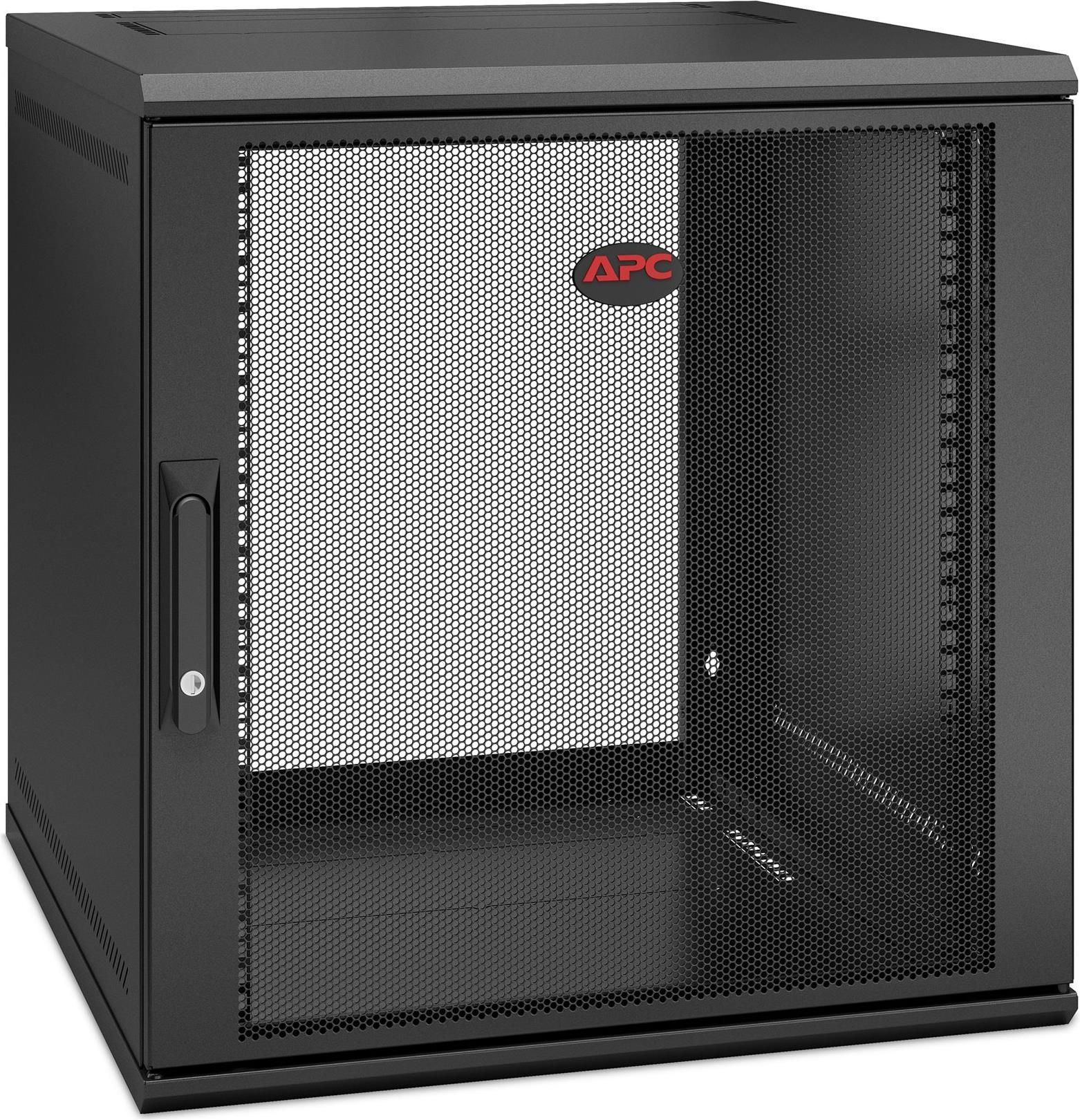 APC NetShelter WX AR112SH6 12U Wandmontagegehäuse 600 mm Schwarz