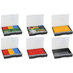 allit Sortimentskasten "EuroPlus Flex", Größe: 37-3 hochschlagfester Polypropylen, leer, ohne herausnehmbare - 1 Stück (457204)